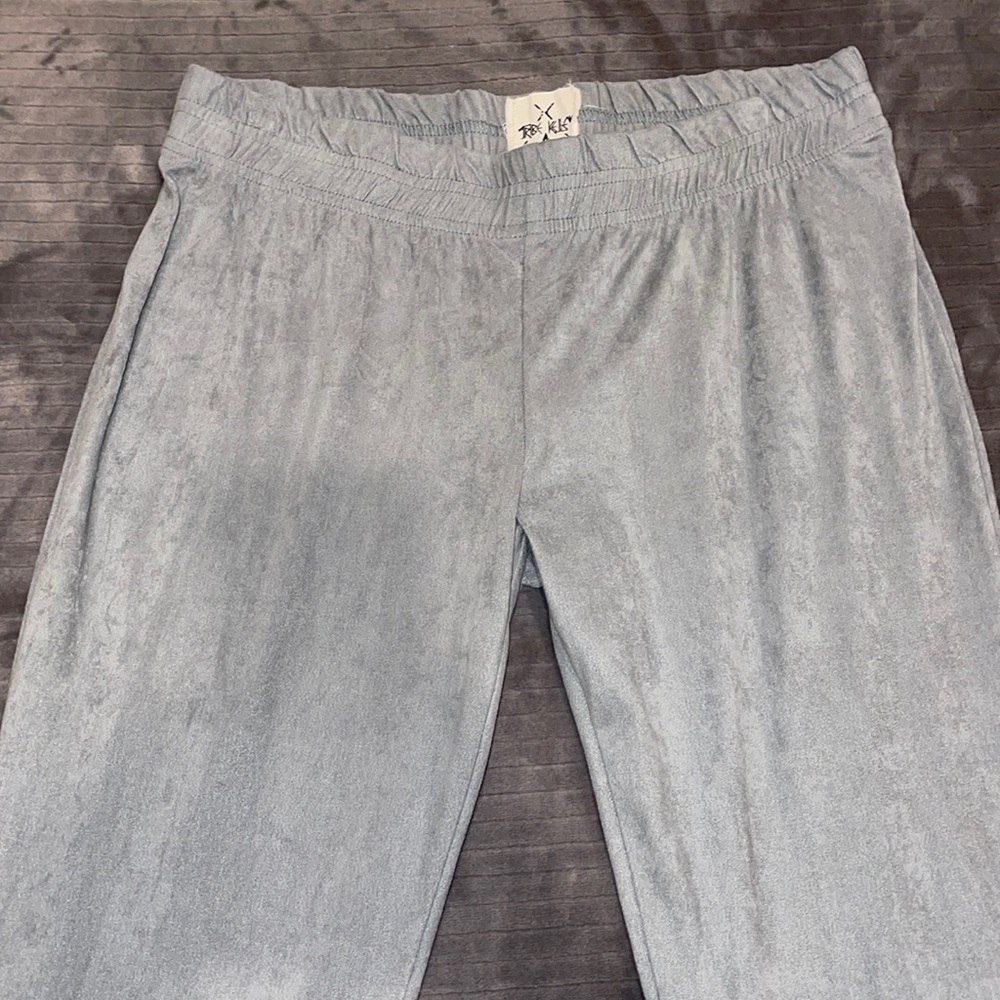 Tribe Kelley Suede Bell Bottoms